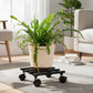 Rolling Plant Stand - Black