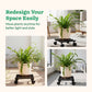 Rolling Plant Stand - Black