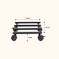 Rolling Plant Stand - Black