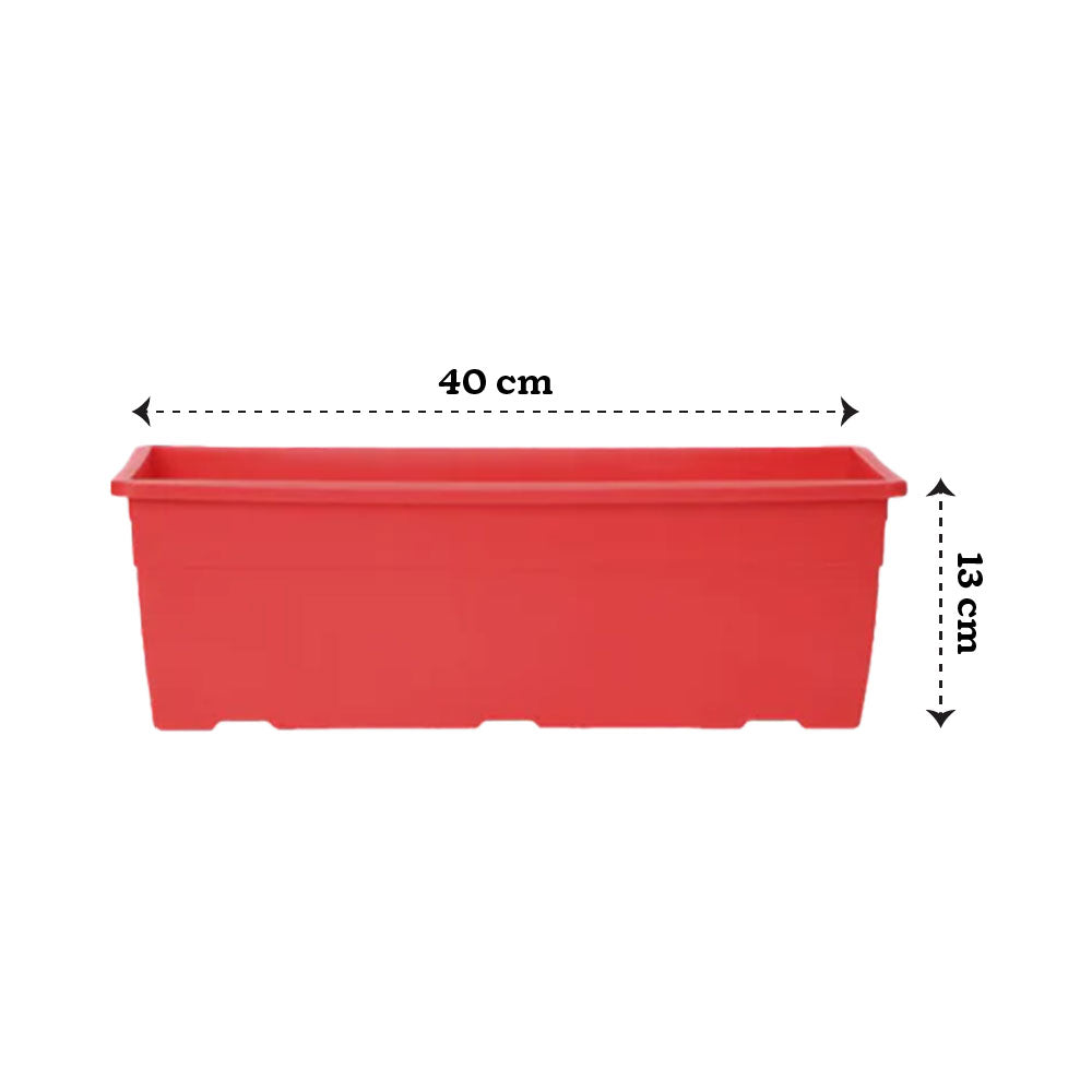 Reca 40 Multicolour Window Planter - Set of 4