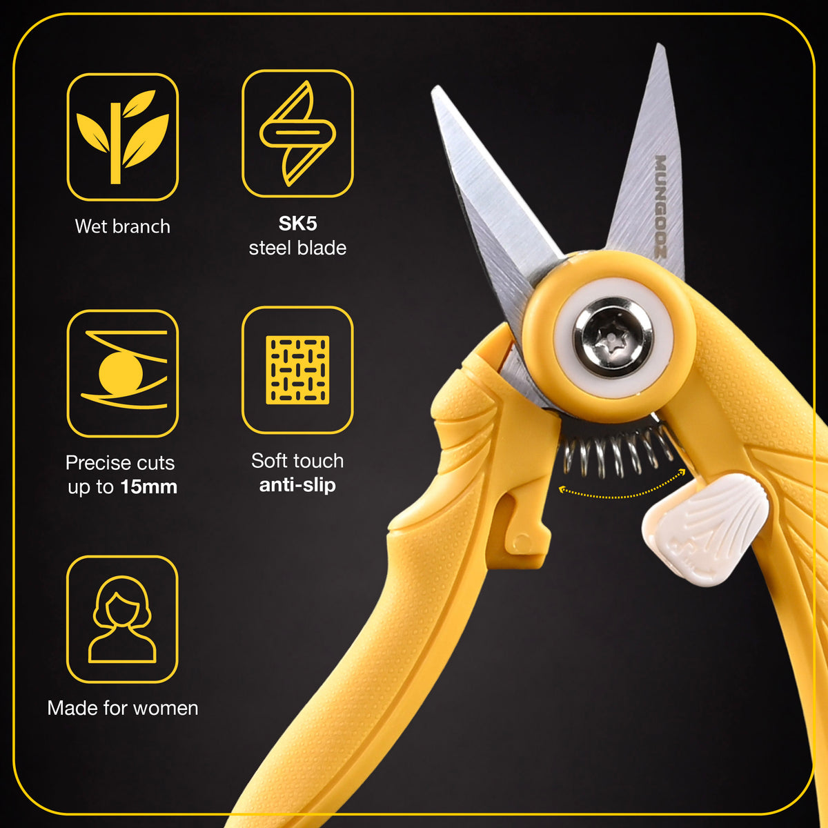 Mungooz Comfy Snipper Pruner