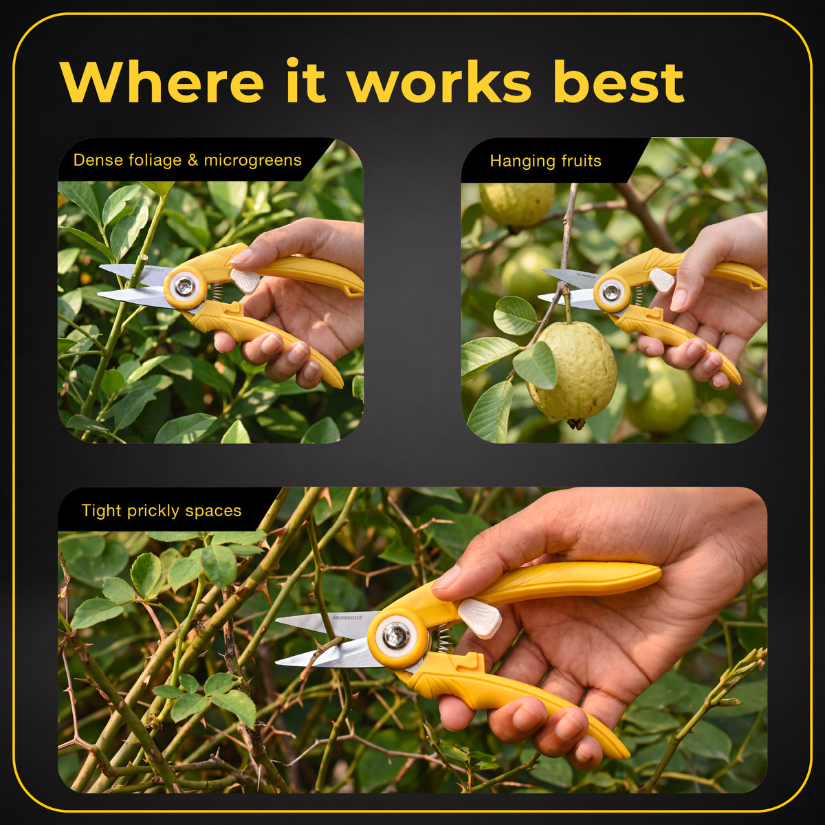 Mungooz Comfy Snipper Pruner