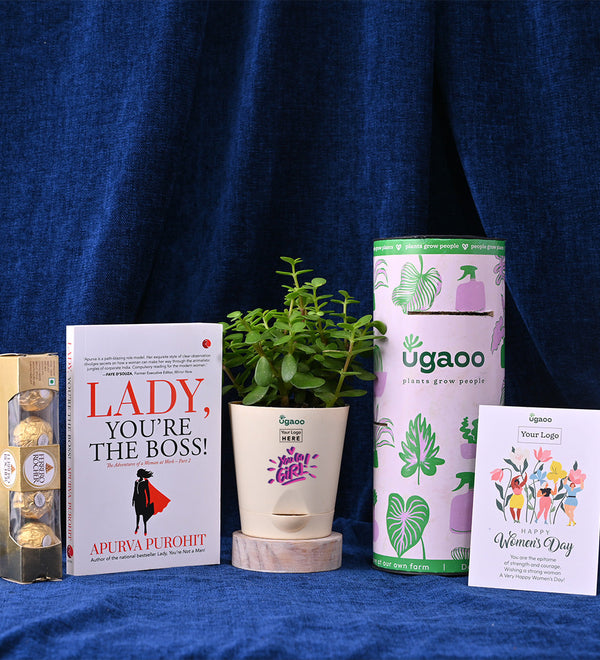 Jade Mini with Book - LADY You're the Boss