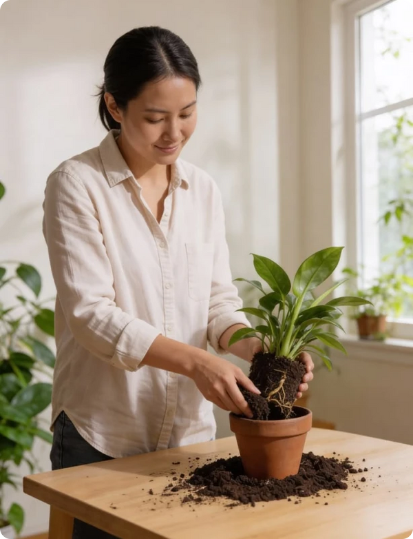 Happy planter