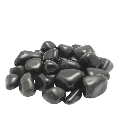 Black Polished Pebbles- 1 Kg